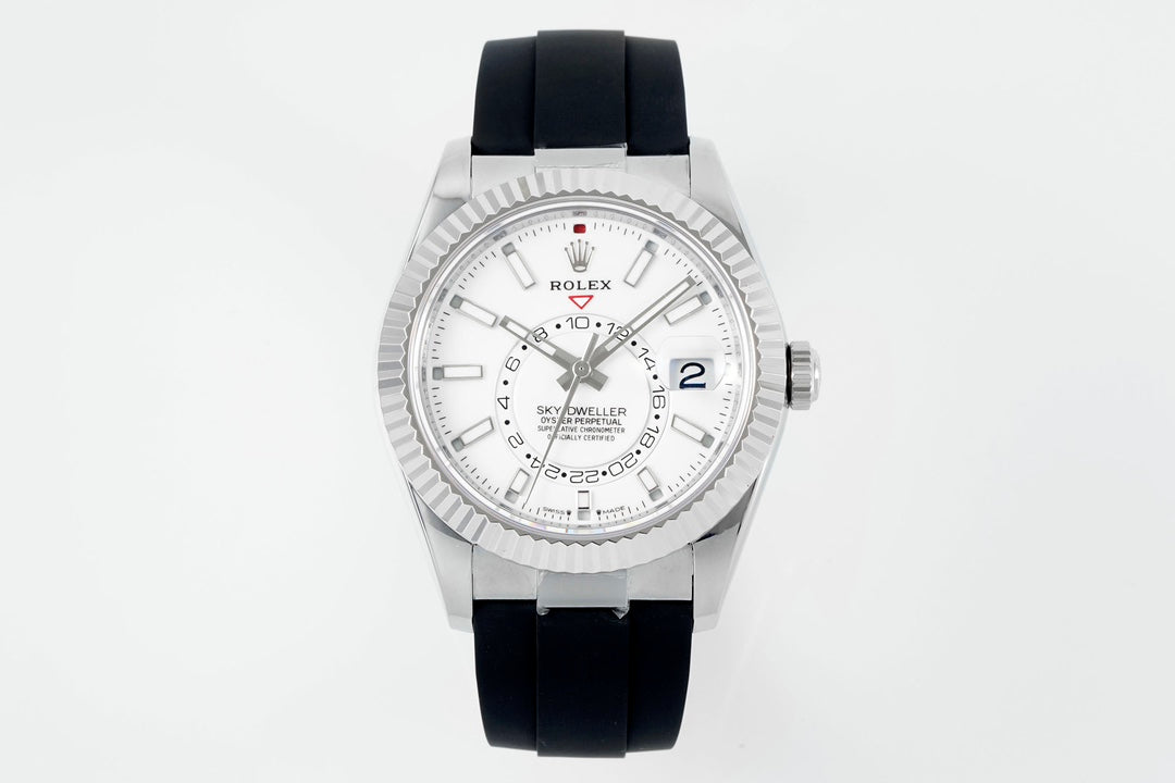 Rolex Sky-Dweller 336239 : Silver / White Dial