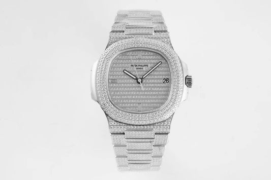 Patek Philippe Nautilus Haute Joaillerie - Iced out