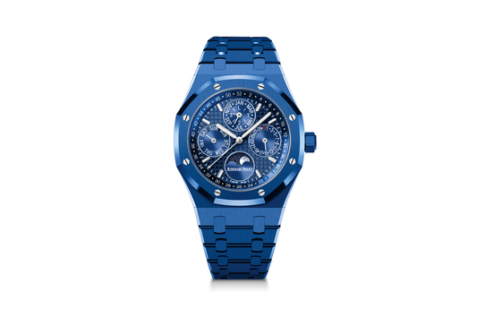 Audemars Piguet Royal Oak Perpetual Calendar: Blue Ceramic