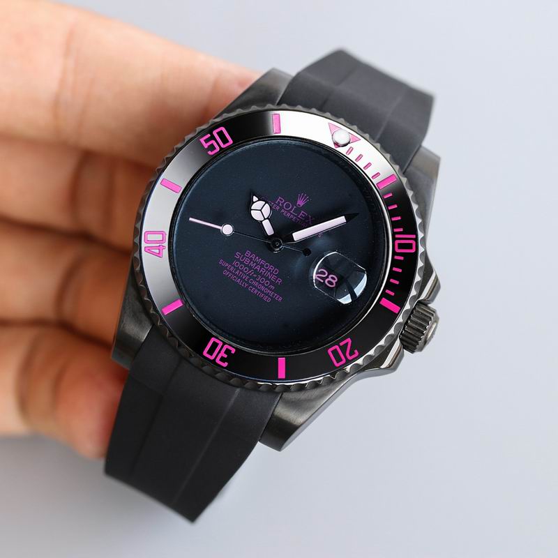 Rolex Submariner 114060 : "Bamford Pink Custom"