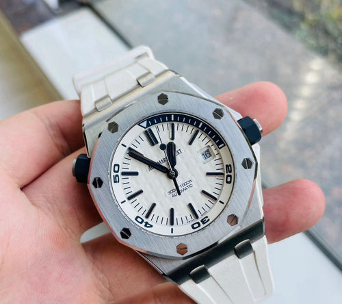 Audemars Piguet Royal Oak Offshore 15707CB.OO.A010CA.01 : White Méga Tapisserie