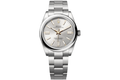 Rolex Oyster Perpetual 124300 : Silver Dial with Yellow Gold markers