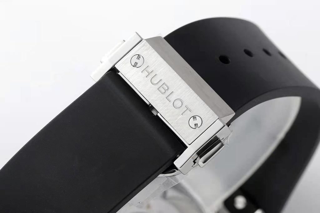 Hublot Classic Fusion Orlinski Titanium Pavé 550.NS.1800.RX.1604.ORL19 : Polished Faceted Black "Iced Out"