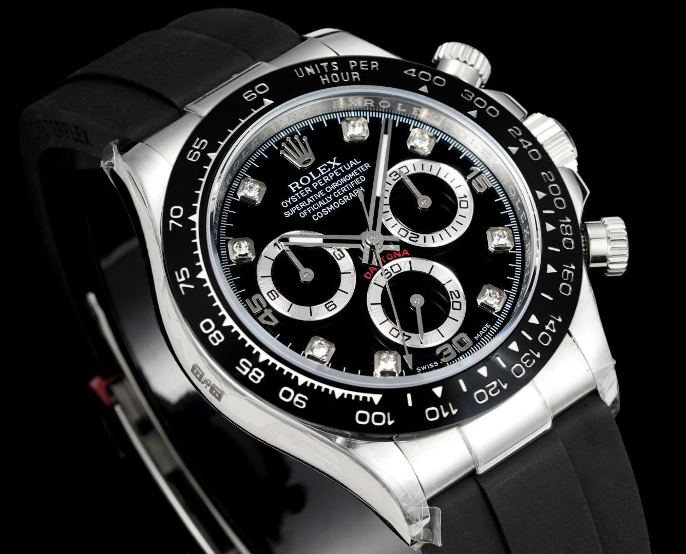 Rolex Cosmograph Daytona 116500LN : "Reverse Panda"