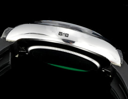 Rolex Daytona : Silver, Black face, black Dial