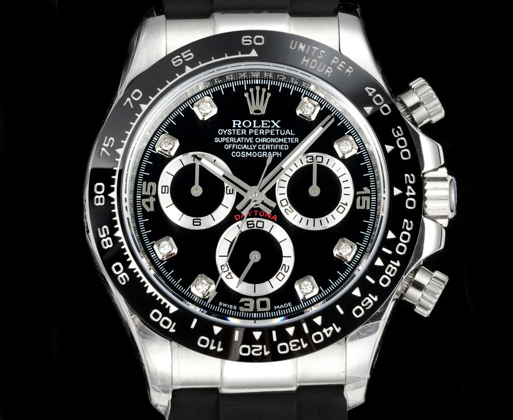 Rolex Cosmograph Daytona 116500LN : "Reverse Panda"