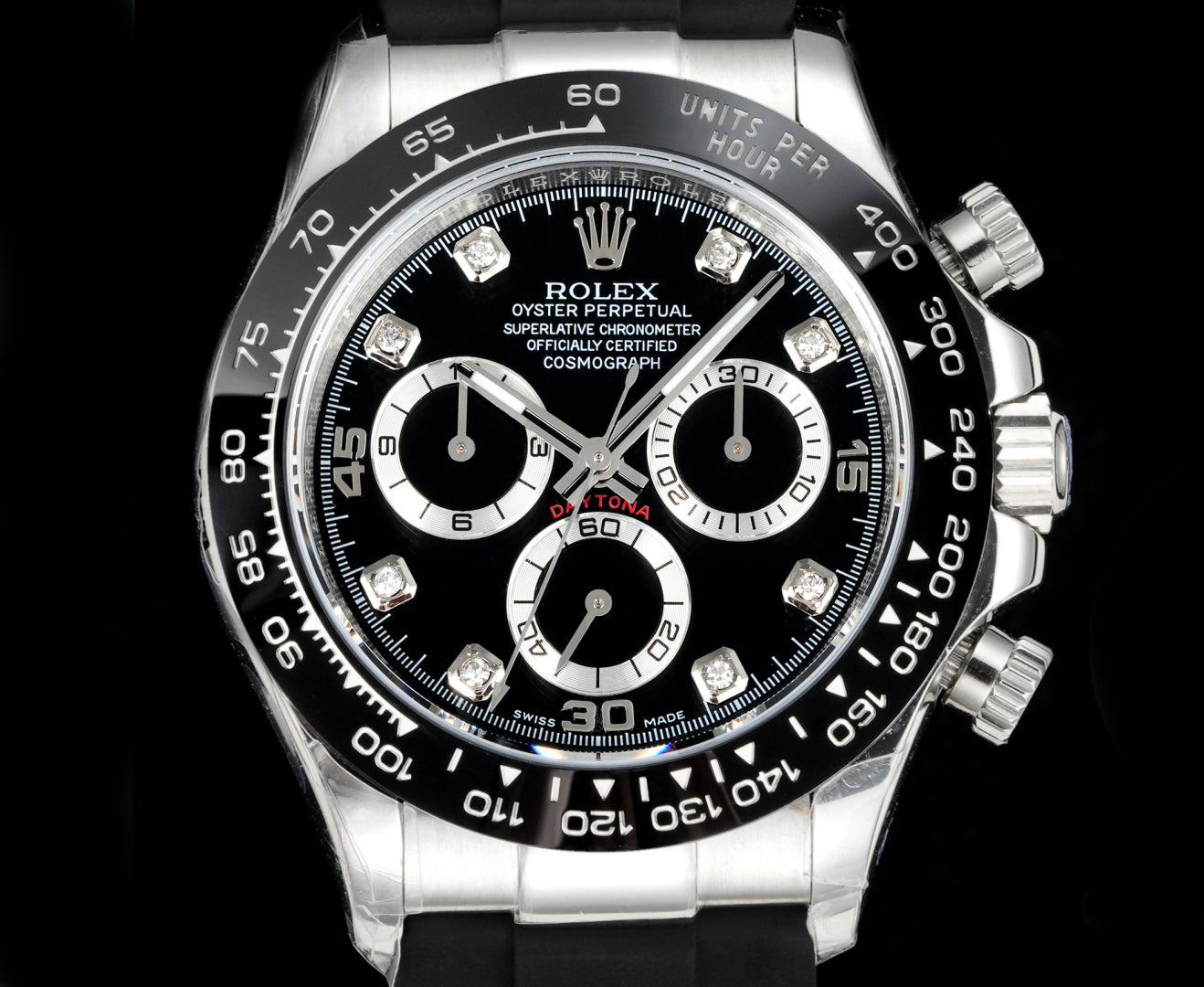 Rolex Cosmograph Daytona 116500LN : "Reverse Panda"