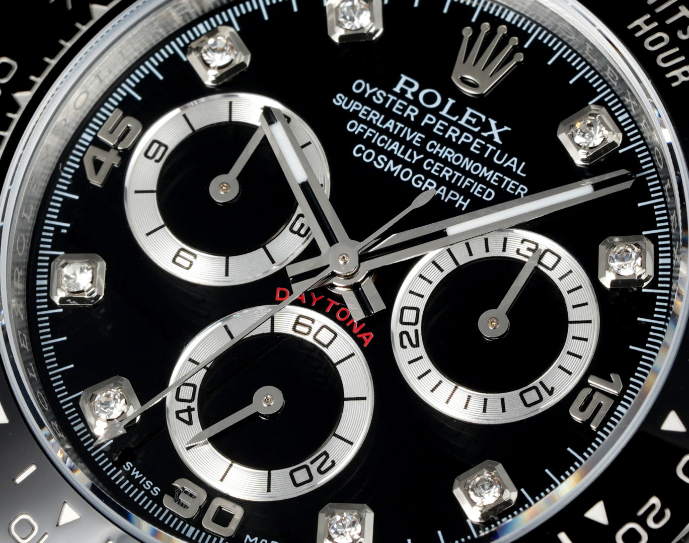 Rolex Cosmograph Daytona 116500LN : "Reverse Panda"