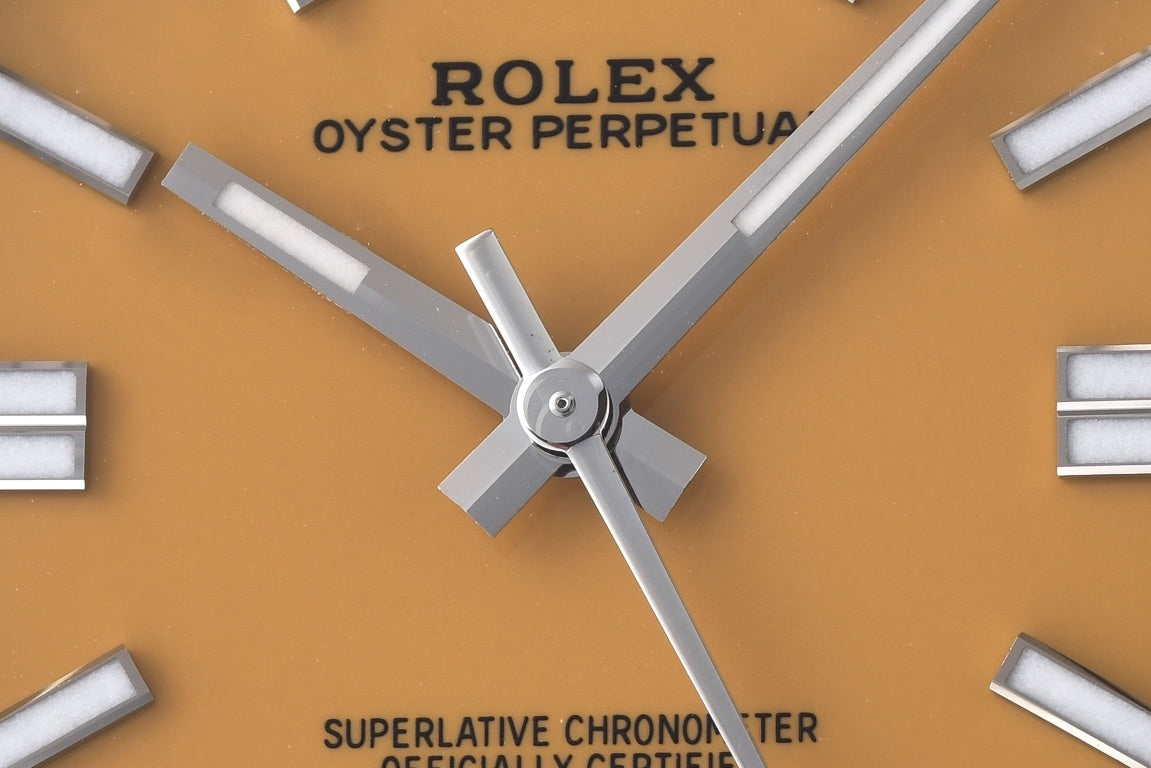 Rolex Oyster Perpetual 124300 : Stella Yellow Dial