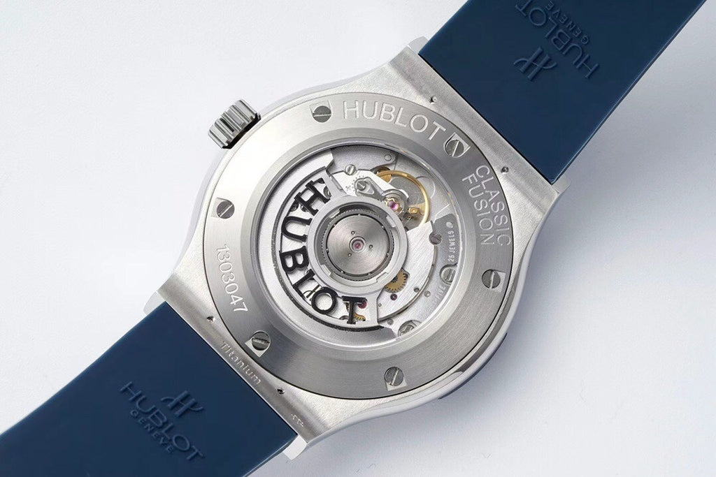 Hublot Classic Fusion 542.NX.7170.RX : Blue Sunray, Titanium