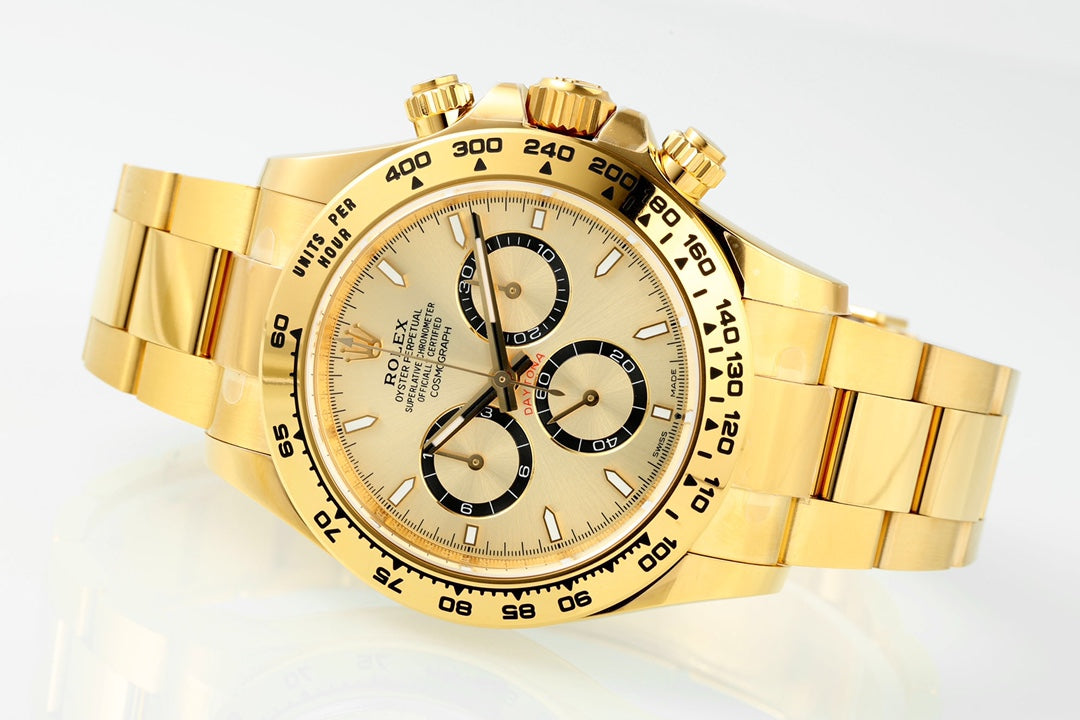 Rolex Daytona : Gold, Gold dial, Gold face