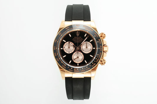 Rolex Daytona : Rose gold, Black dial