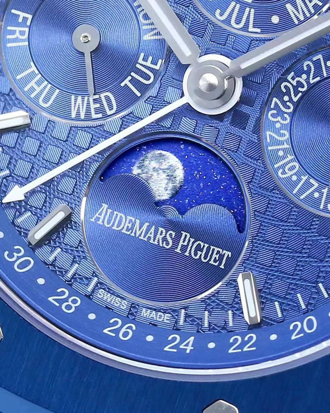 Audemars Piguet Royal Oak Perpetual Calendar: Blue Ceramic