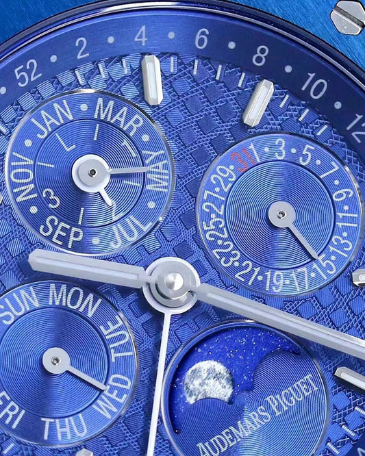 Audemars Piguet Royal Oak Perpetual Calendar: Blue Ceramic