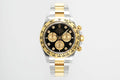 Rolex Cosmograph Daytona 116523 : Black Diamond Dial "Golden Eye"