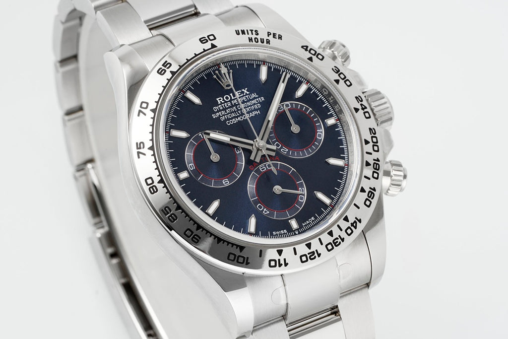 Rolex Cosmograph Daytona 126509 : Silver / Blue
