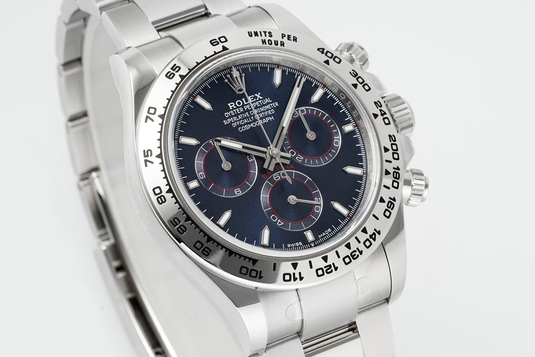 Rolex Cosmograph Daytona 126509 : Silver / Blue