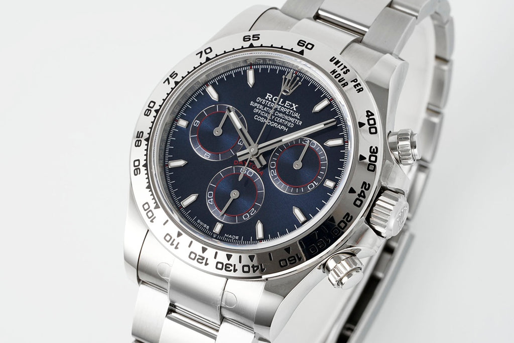 Rolex Cosmograph Daytona 126509 : Silver / Blue