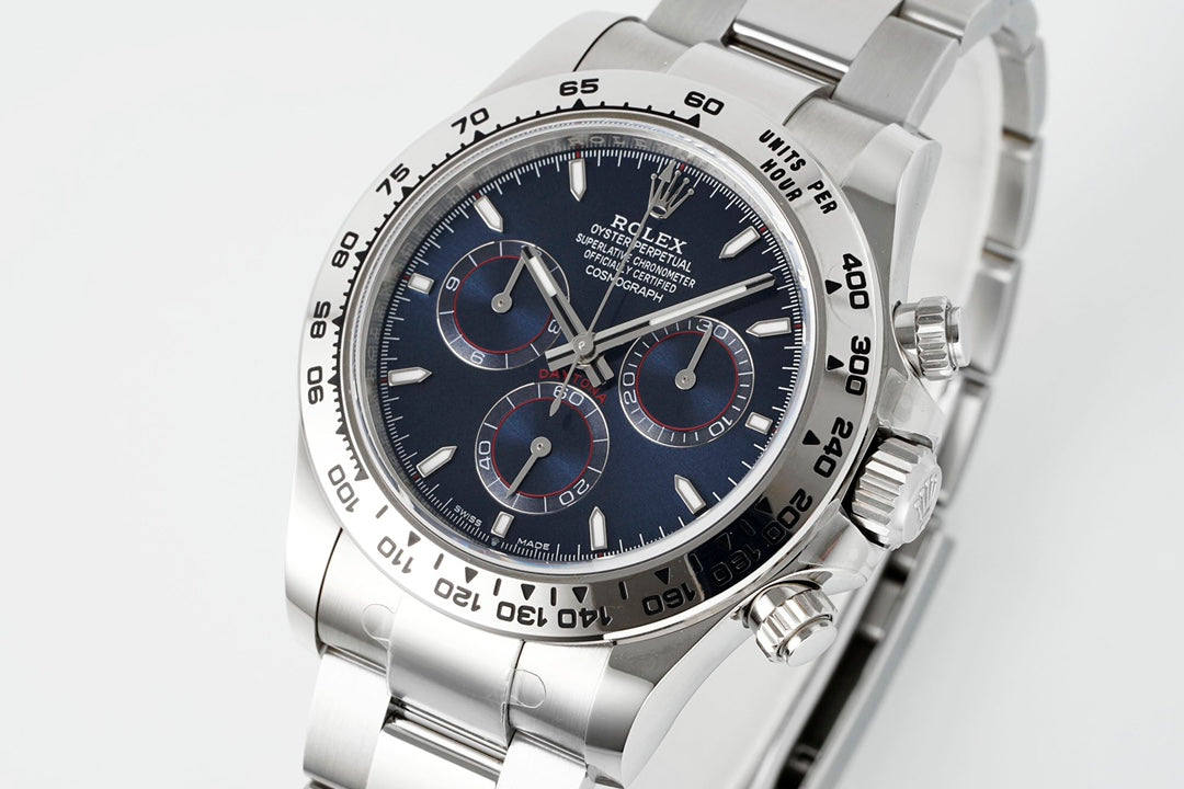 Rolex Cosmograph Daytona 126509 : Silver / Blue