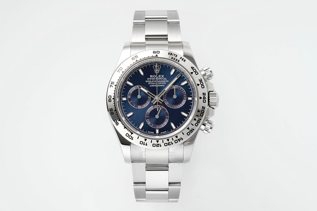 Rolex Cosmograph Daytona 126509 : Silver / Blue