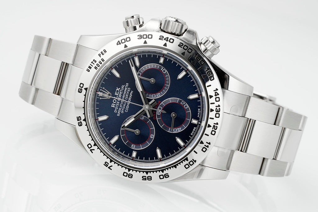 Rolex Cosmograph Daytona 126509 : Silver / Blue