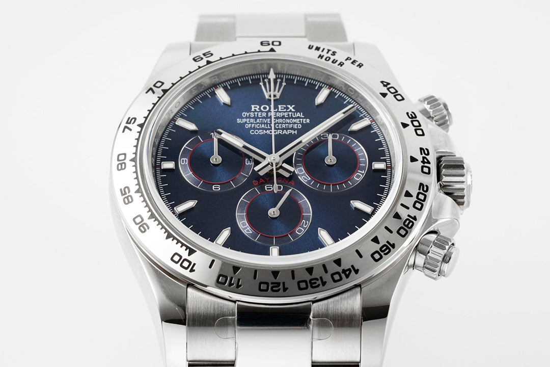 Rolex Cosmograph Daytona 126509 : Silver / Blue