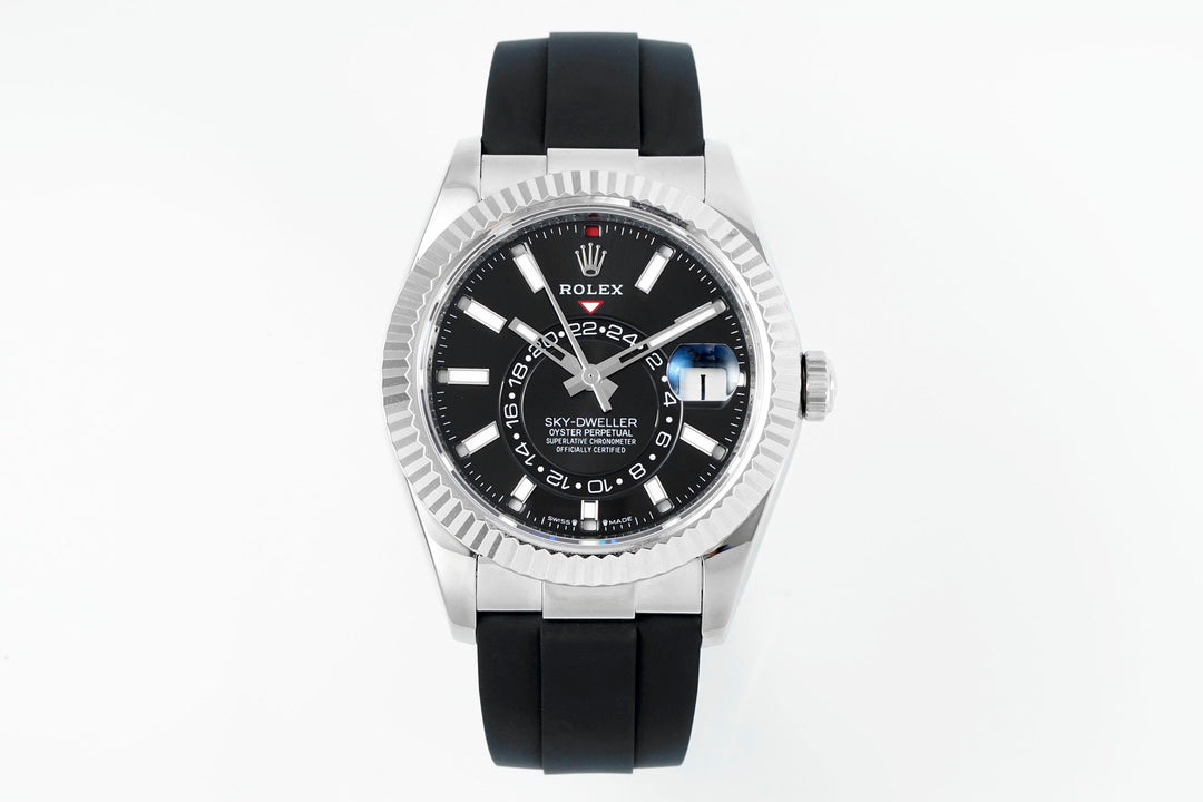 Rolex Sky-Dweller 336239 : Silver / Black Dial