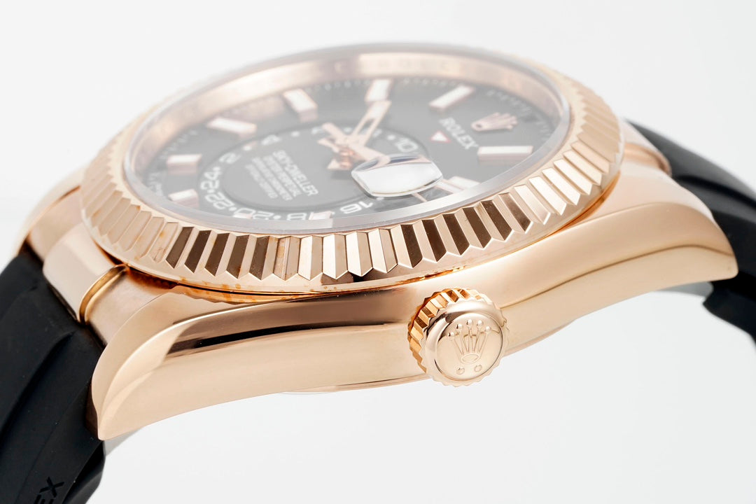 Rolex Sky-Dweller 336235 : Rose Gold / Black Dial