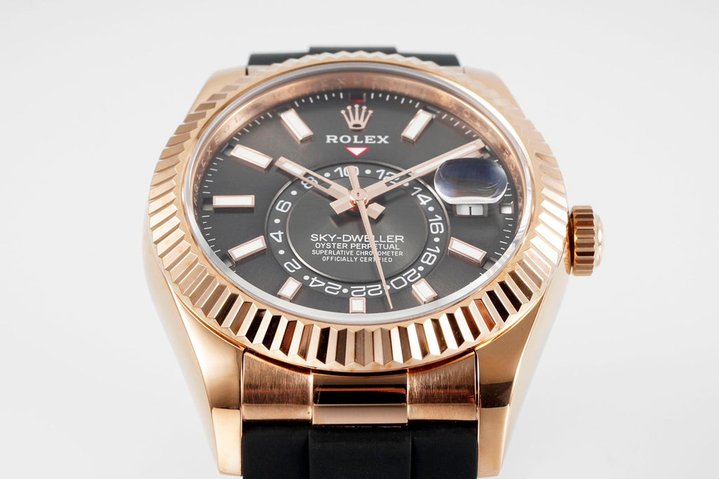Rolex Sky-Dweller 336235 : Rose Gold / Black Dial