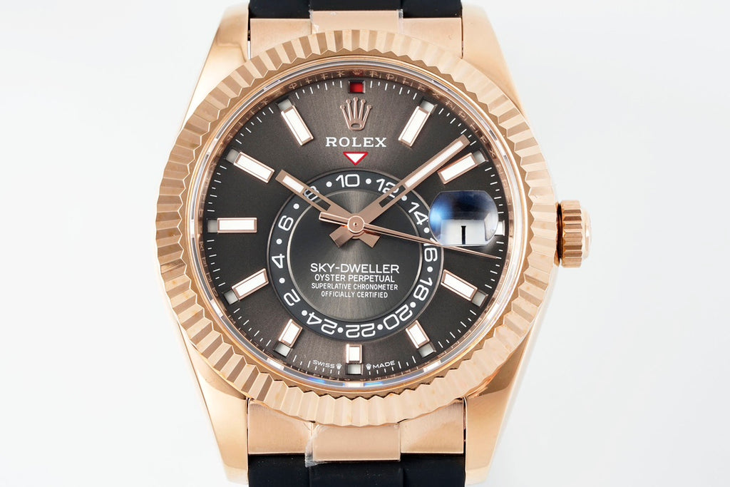 Rolex Sky-Dweller 336235 : Rose Gold / Black Dial