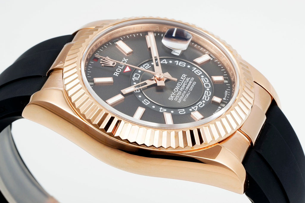 Rolex Sky-Dweller 336235 : Rose Gold / Black Dial