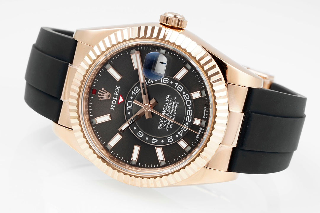 Rolex Sky-Dweller 336235 : Rose Gold / Black Dial