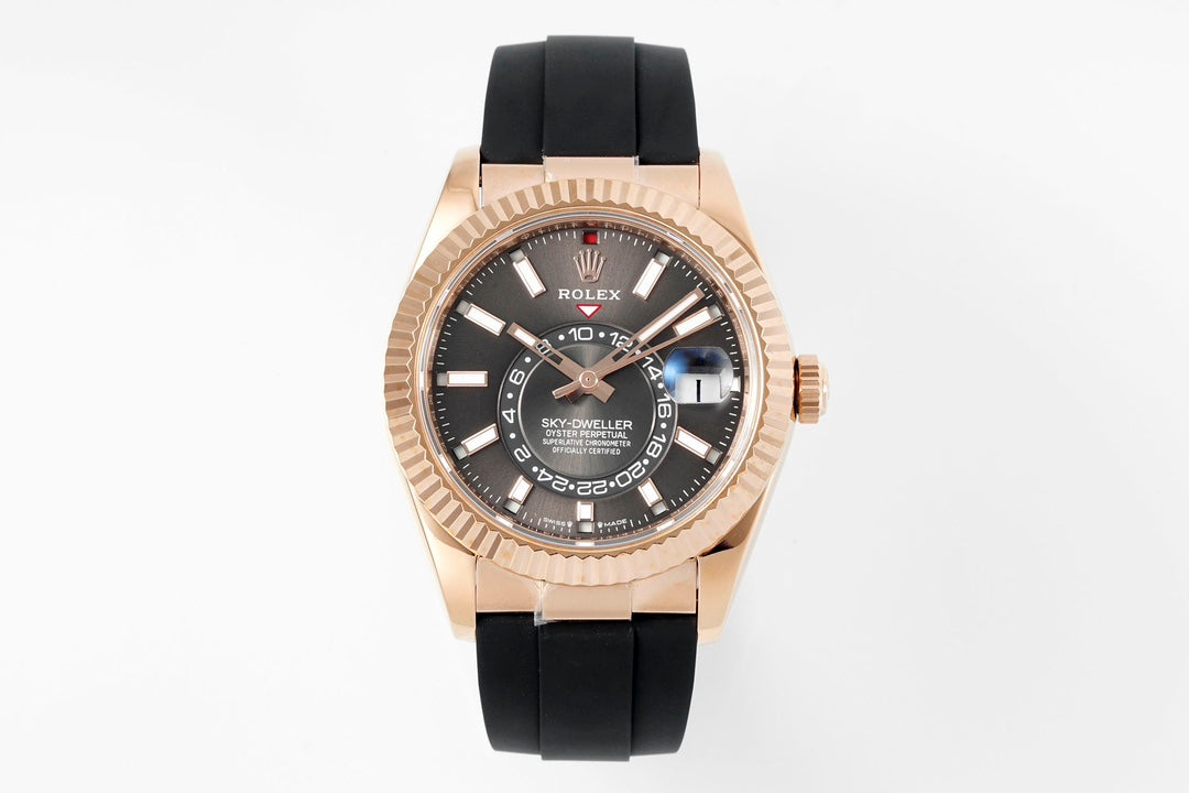Rolex Sky-Dweller 336235 : Rose Gold / Black Dial