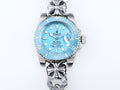 Rolex Submariner Date Blaken w/ Chrome Hearts bracelet 116610LN : Tiffany Blue